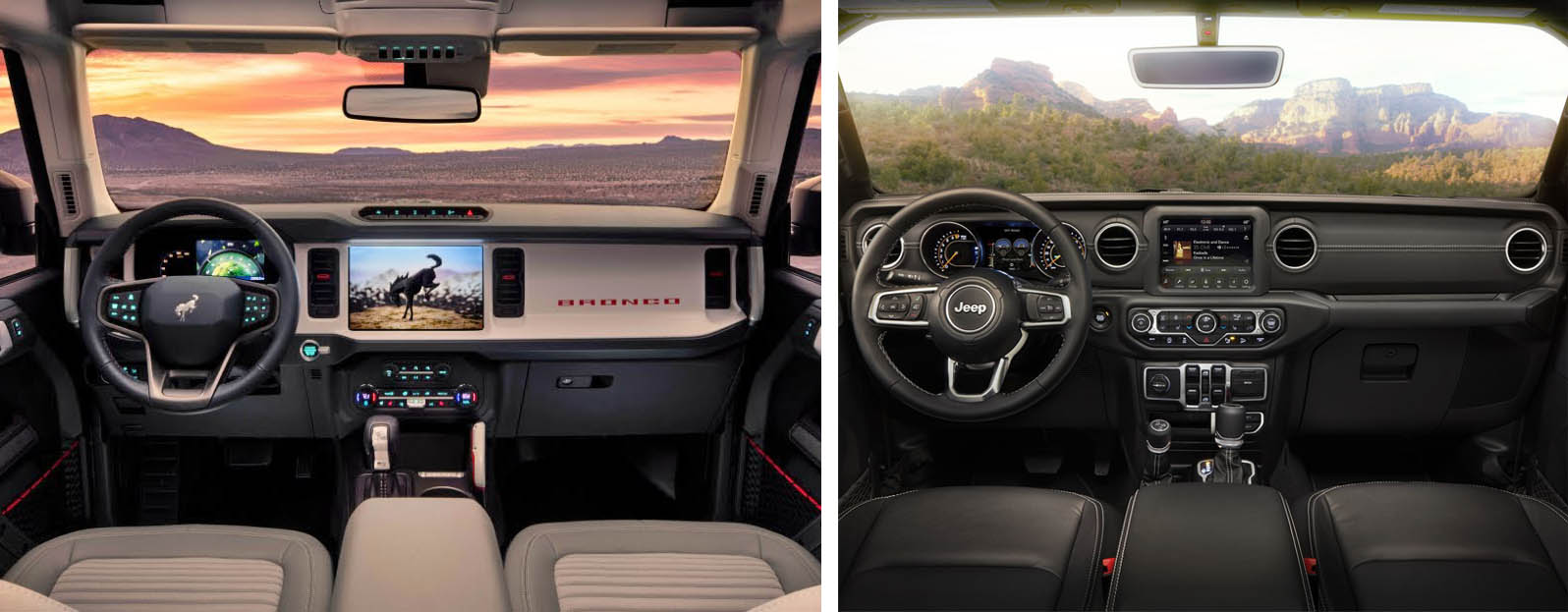 My Real World Feedback Comparing Interior Size of Wrangler vs Bronco (Based  on Similar Ranger Cabin) | Bronco6G - 2021+ Ford Bronco & Bronco Raptor  Forum, News, Blog & Owners Community