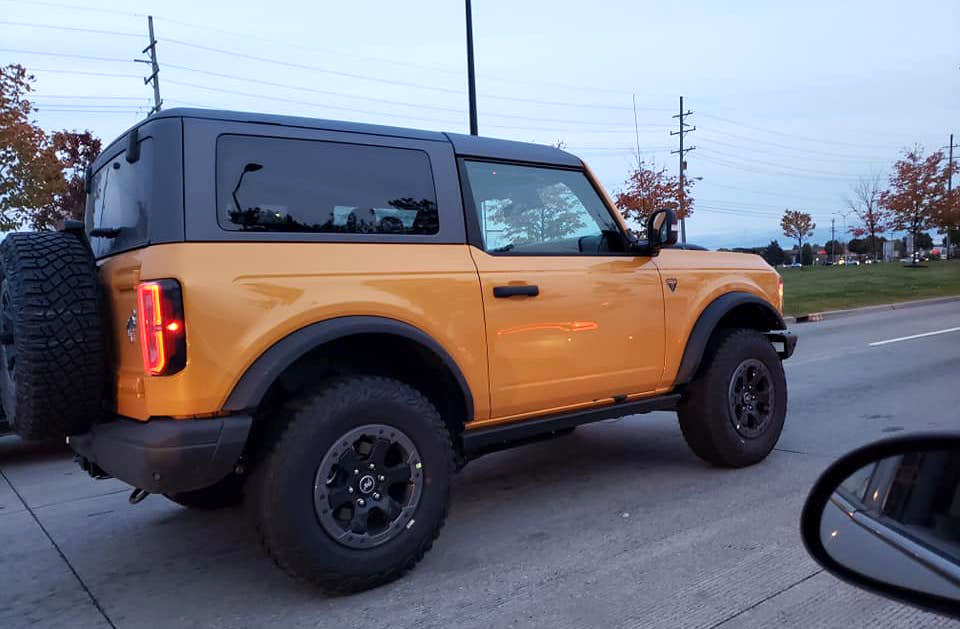 Spotted Cyber Orange Door Badlands W Mic Hardtop Bronco G