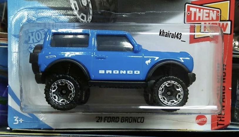 hot wheels 2021 bronco