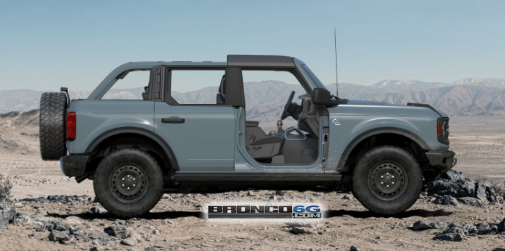 Partial Roof Panels / Doors Removed Bronco Mock-Ups. | Bronco6G - 2021 ...