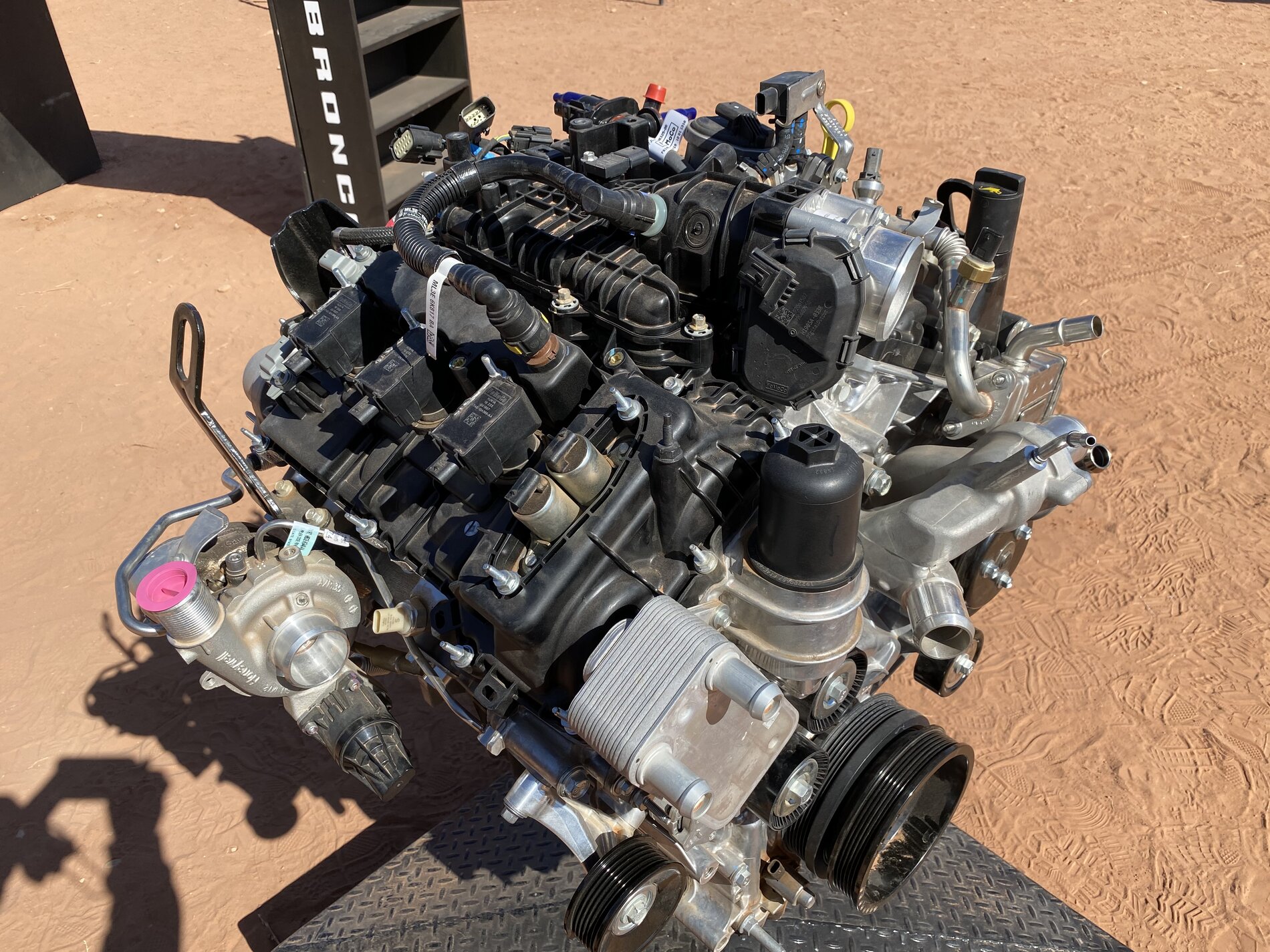 Bronco 2.7L Engine Pictures From Moab Bronco6G 2021+ Ford Bronco