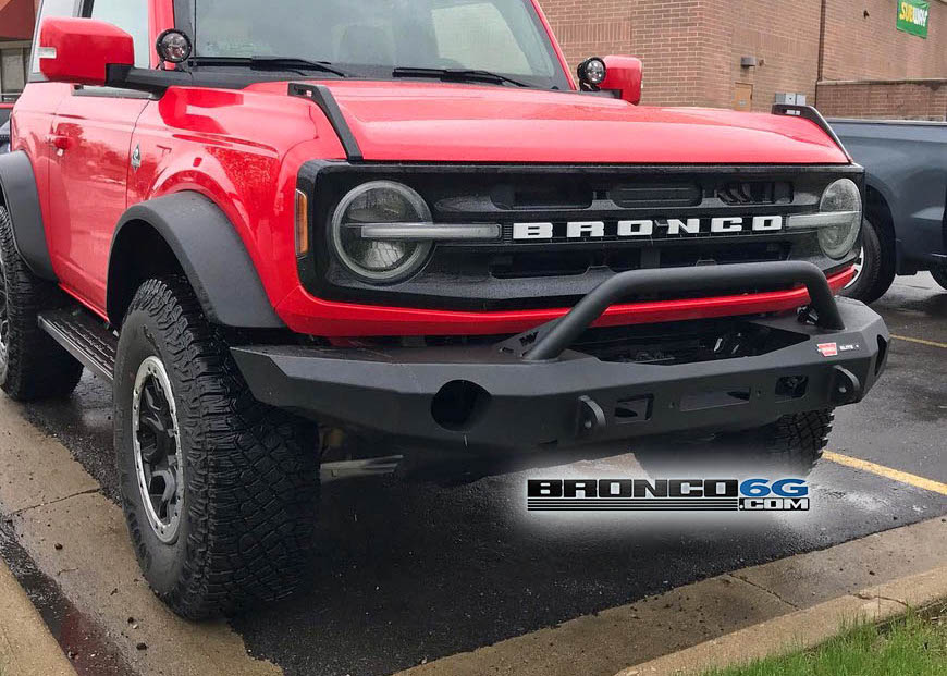 First Look at WARN Ascend Front Bumper With Brush Guard / Bull Bar