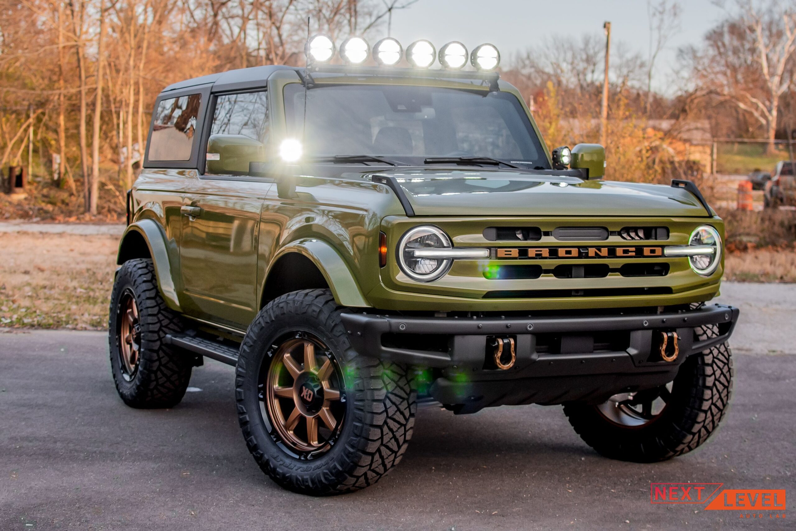 Khaki Green Bronco Outer Banks Build - 2