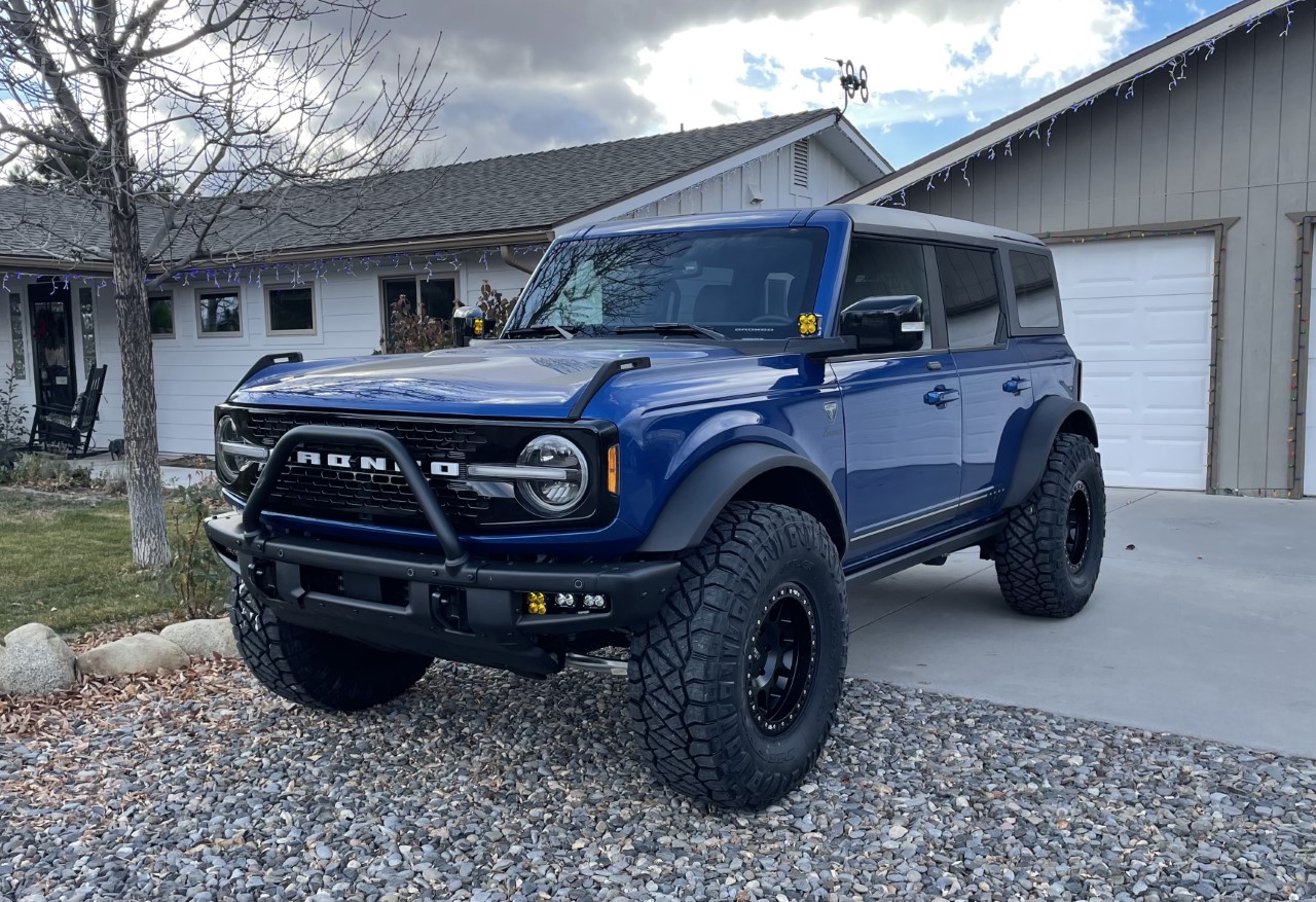 Lightning Blue First Edition On 37's, 17