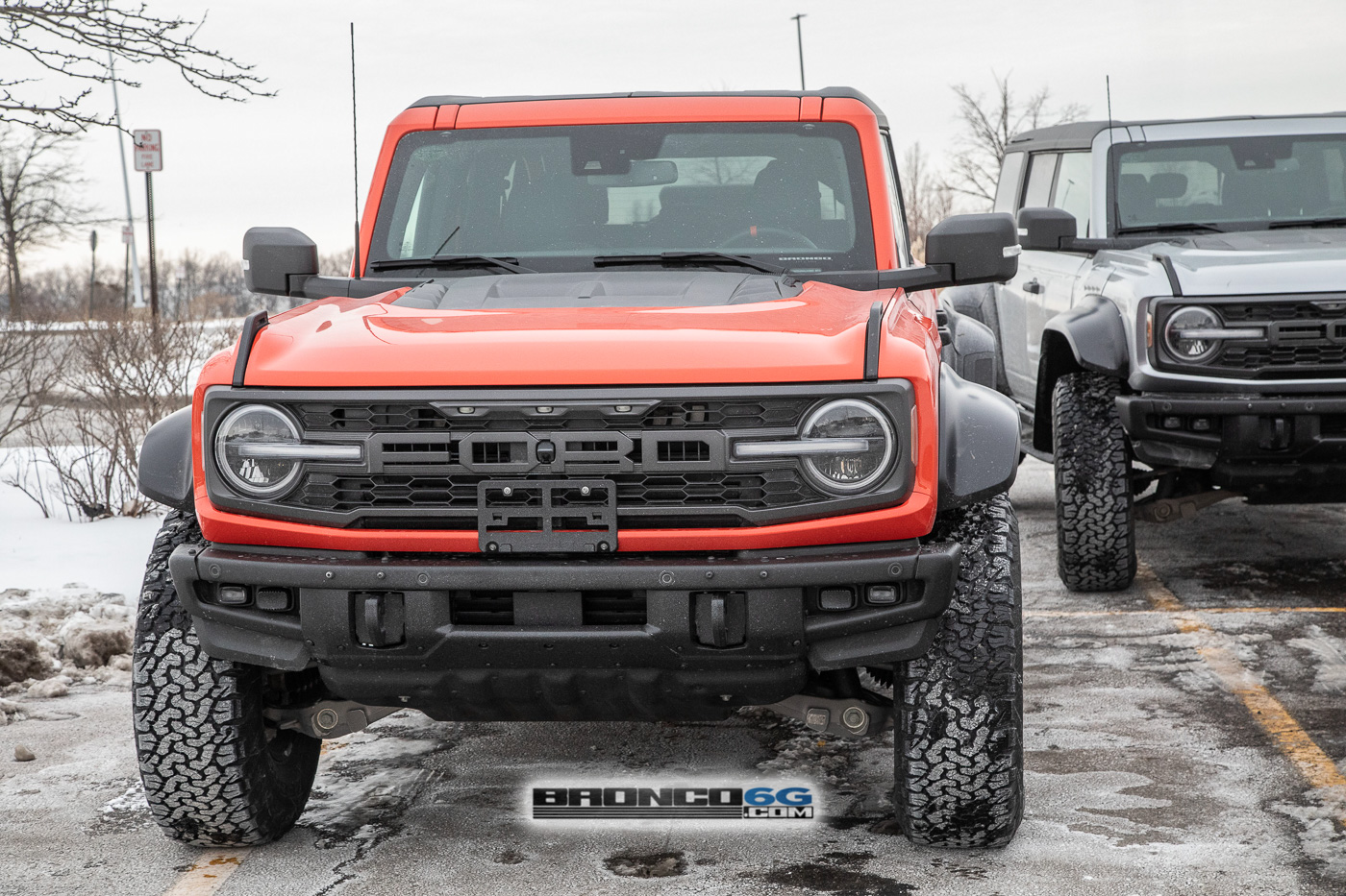 📷 Bronco Raptor Spied in Code Orange & Iconic Silver w/ New Interior ...