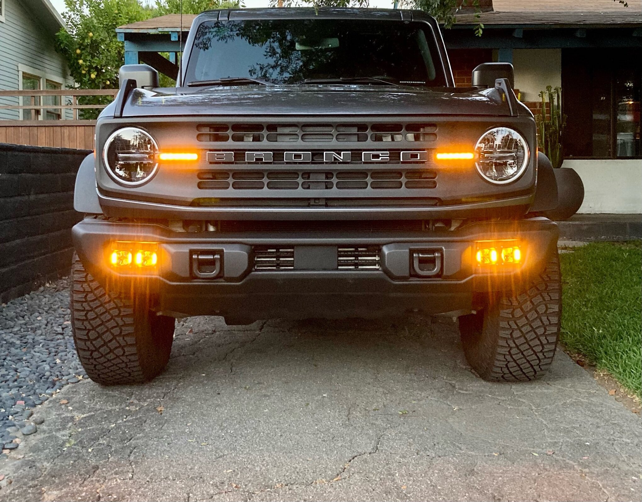 FORD BRONCO CAPABLE BUMPER FOG LIGHTS KIT Bronco6G 2021+ Ford