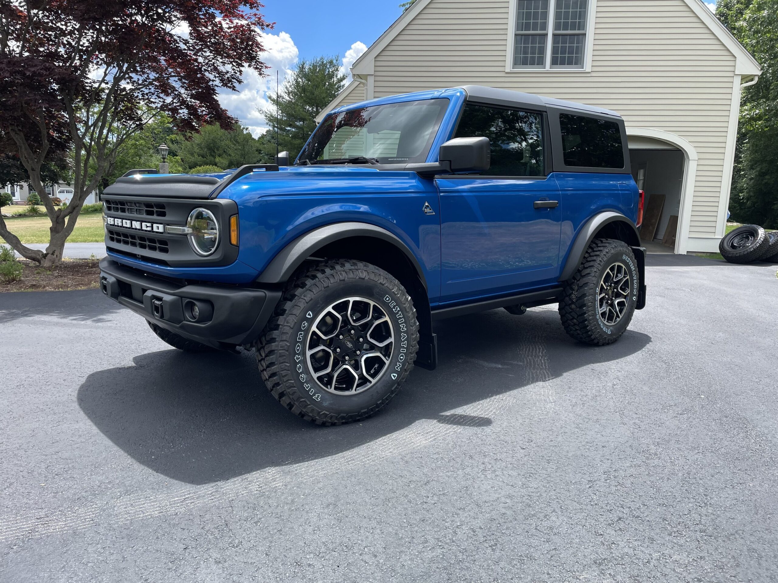 F-150 wheels installed on 2-door Black Diamond | Bronco6G - 2021+ Ford ...