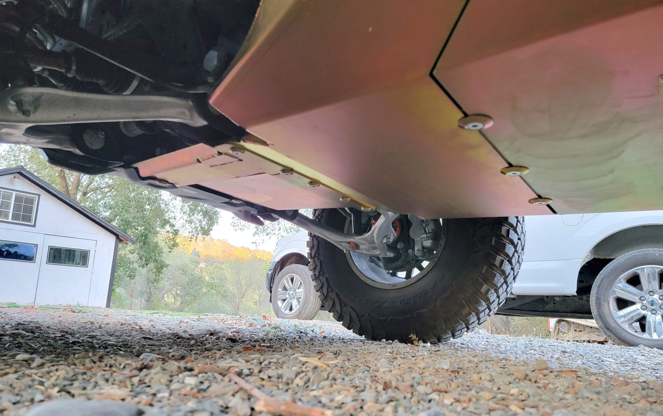 MetalCloak full underside skid plates system installed on 2-door Bronco ...