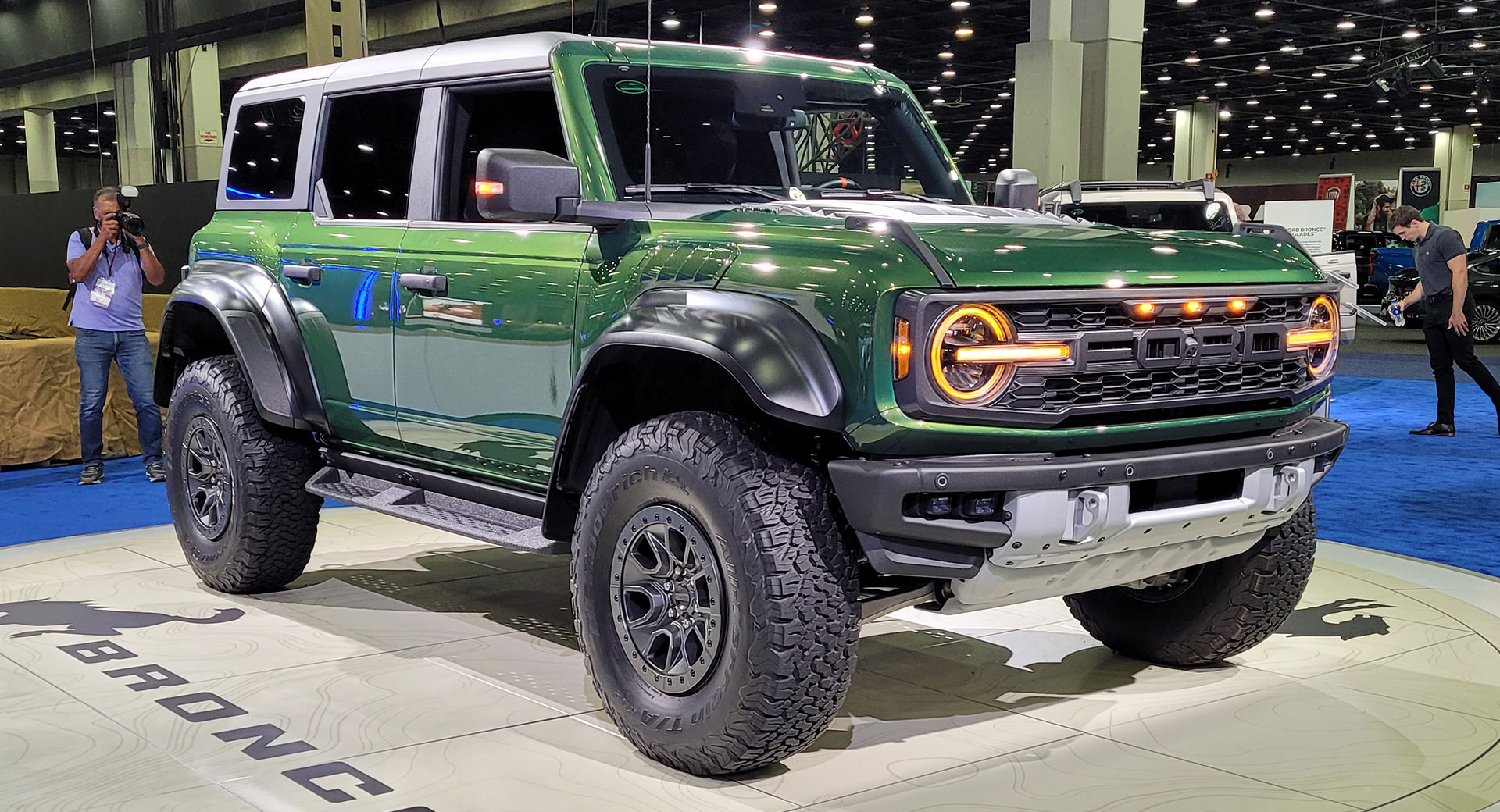 2023 Bronco Raptor Colors - No More Eruption Green