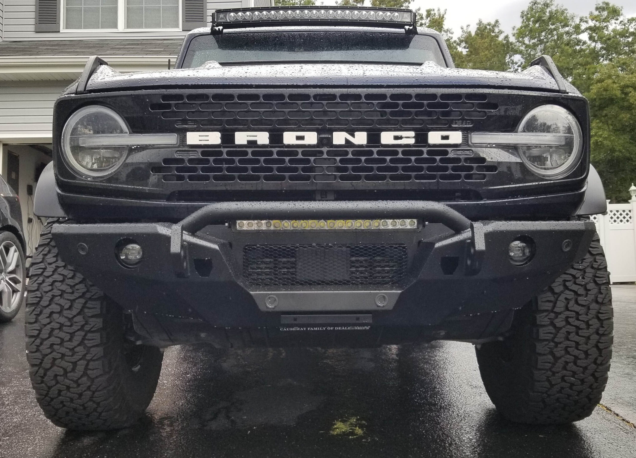 HAVOC Steel Bender Front Bumper Installed | Bronco6G - 2021+ Ford ...