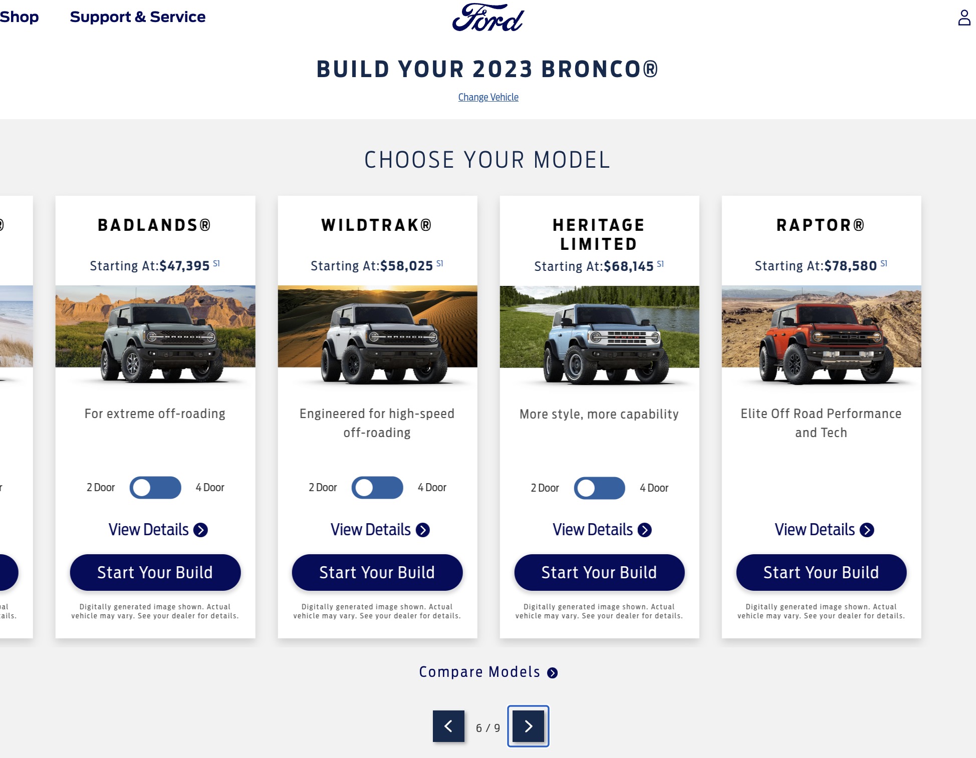 Ordering update 2023 Bronco retail order banks still open as of now (3