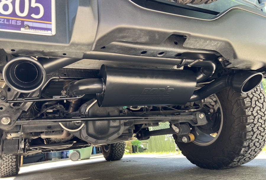 Borla Touring Axle-Back Exhaust Install on a 2.3L Manual | Bronco6G ...