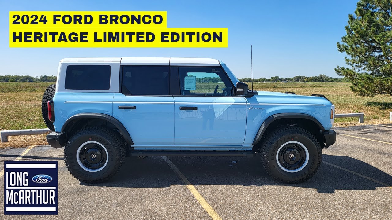 2023 Bronco Heritage Limited Edition WalkAround Bronco6G 2021