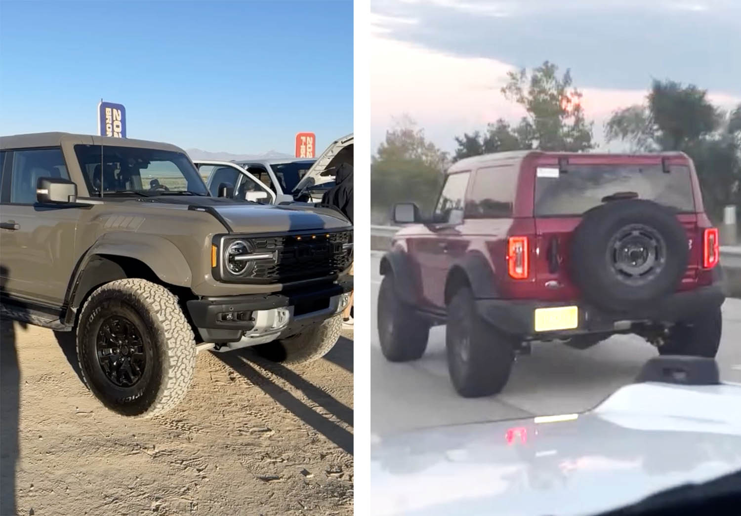 MARSH GRAY + RUBY RED = new color coming for 2025 Bronco!! (videos